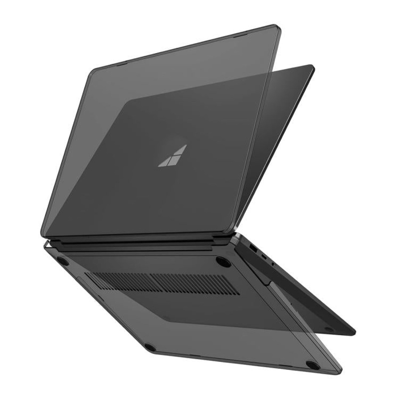 For Microsoft Surface Laptop 5/4/3 1873/1953/1979 ENKAY Hat-Prince Matte Protective Case Cover Hard Shell(Black)