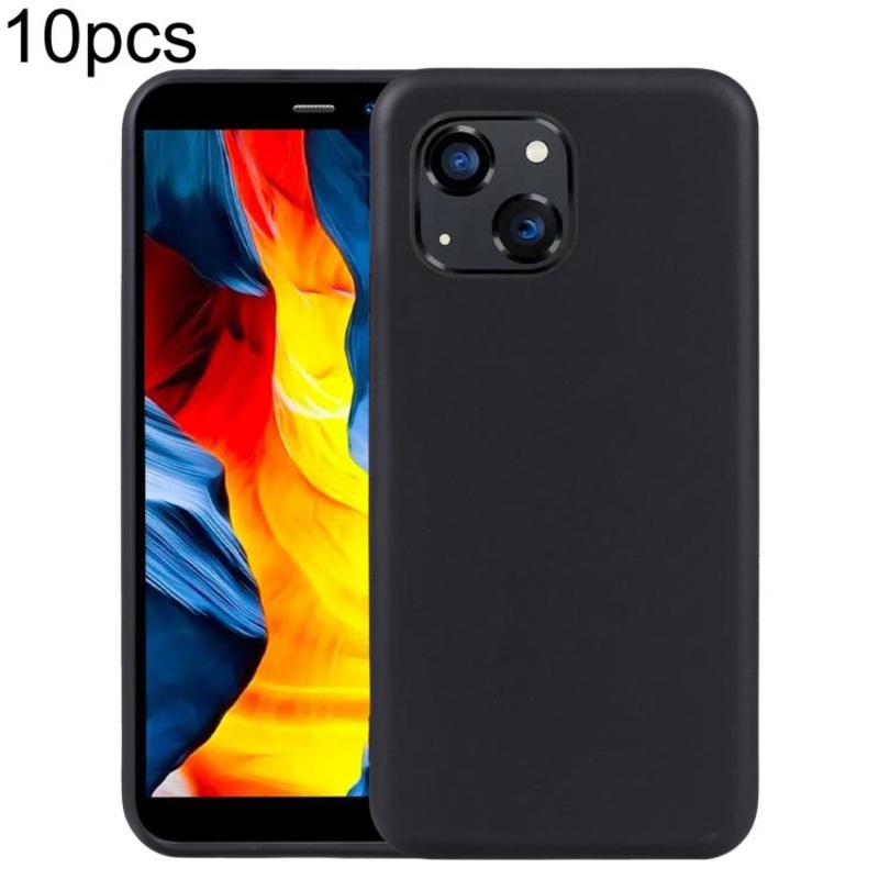 For Oukitel G2 10pcs TPU Phone Case(Black)