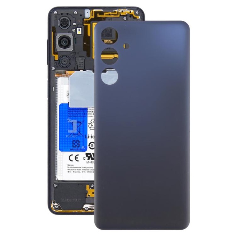For Samsung Galaxy M55 SM-M556B OEM Back Cover(Demin Black)