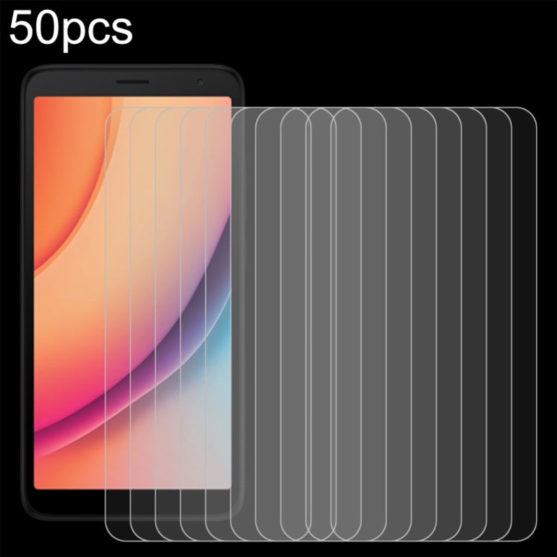For TCL K11 50pcs 0.26mm 9H 2.5D Tempered Glass Film