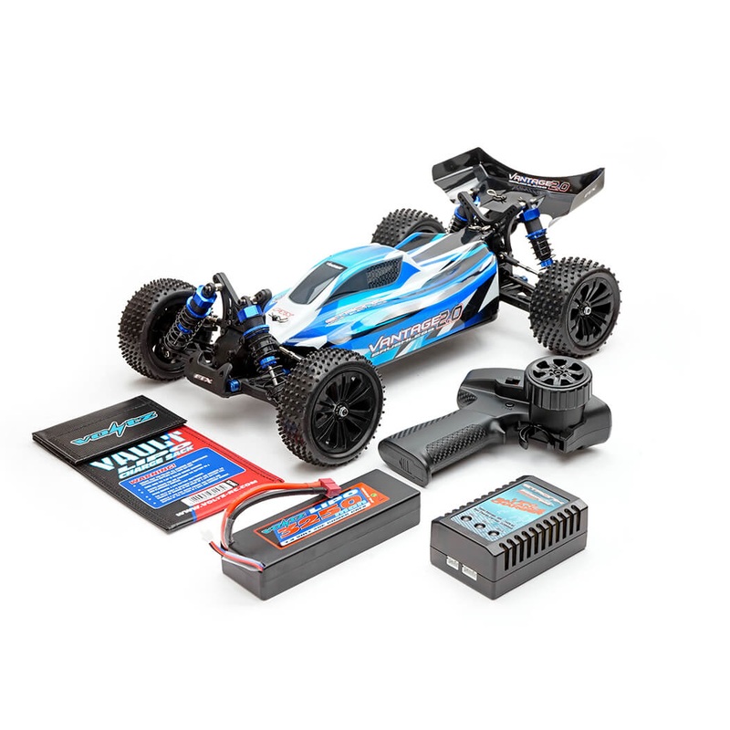 FTX VANTAGE 2.0 1/10 BRUSHLESS BUGGY 4WD RTR WITH LIPO BATTERY & CHARGER