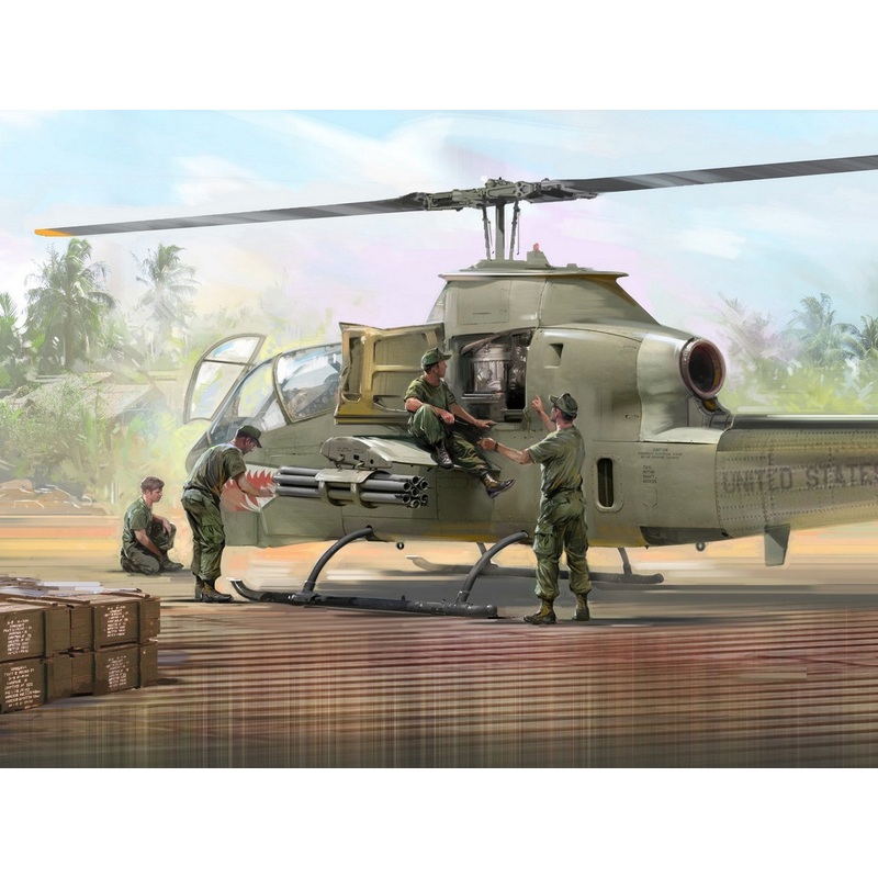 Helicopter Ground Personnel (Vietnam War) 4 Figures