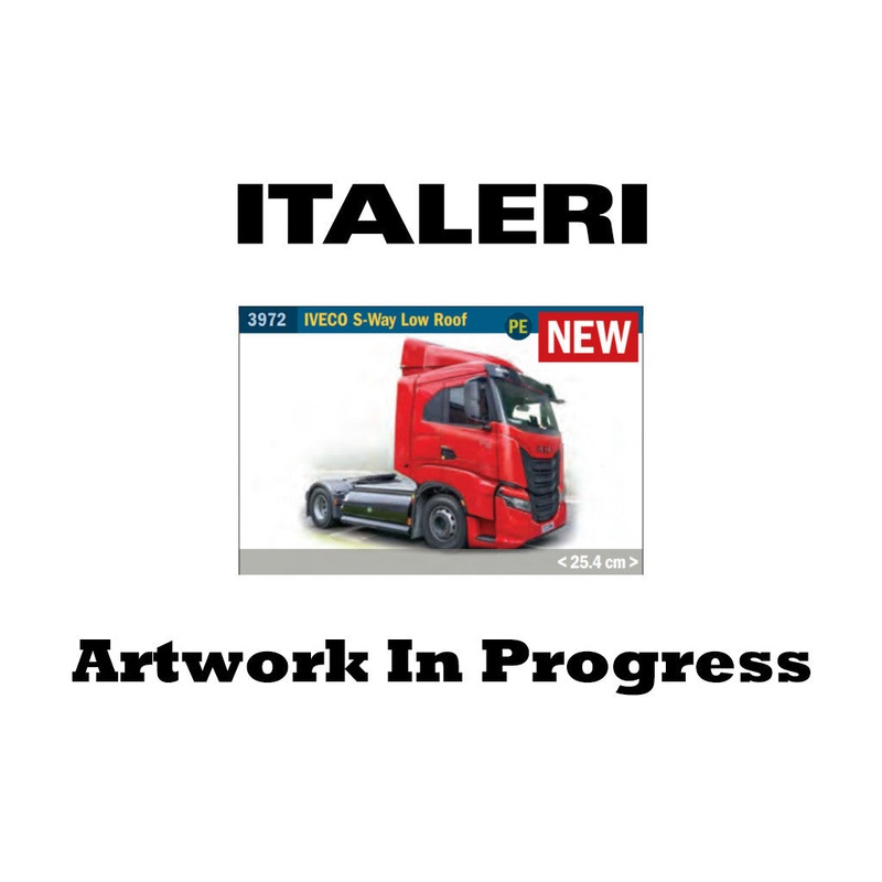ITALERI Iveco S-Way Low Roof Truck 3972