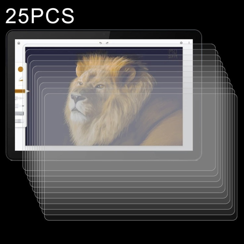 25 PCS 9H 2.5D Explosion-proof Tempered Tablet Glass Film For Lenovo Chromebook Duet 10.1 inch