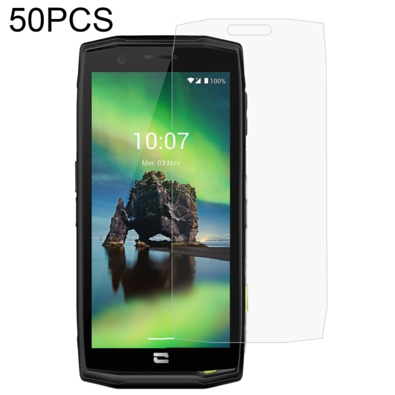 50 PCS 0.26mm 9H 2.5D Tempered Glass Film For Crosscall Action X5
