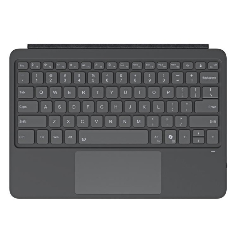 For MicroSoft Surface Pro 12 DUX DUCIS CK Pro Series Smart Magnetic Touchpad Bluetooth Keyboard(Grey)