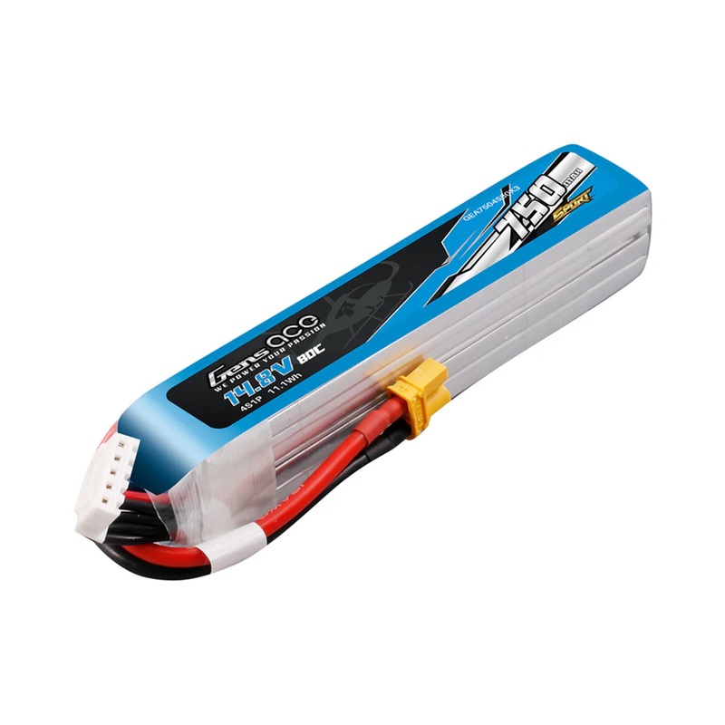 GENSACE Li-Po Sport 4S 14.8V 750mAh 80C with XT30
