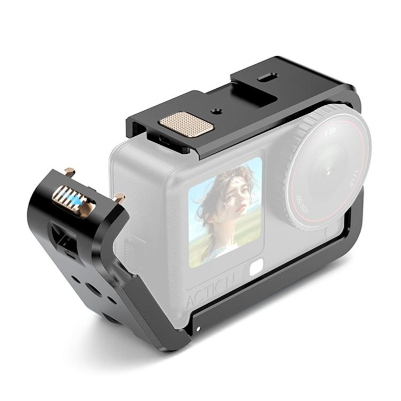 For DJI Osmo Action 6 Aluminum Alloy Cage Frame Protective Shell