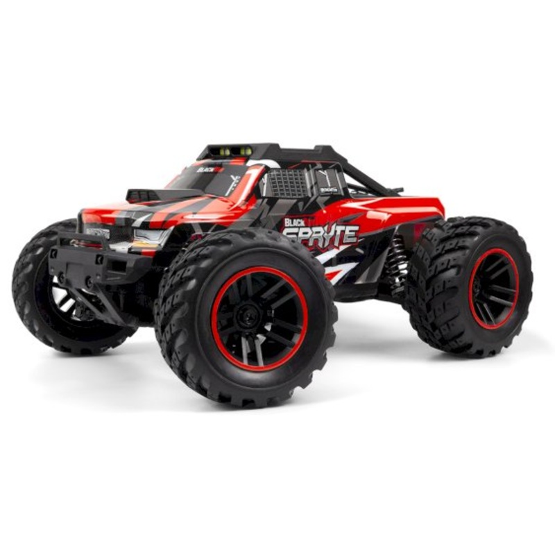 BLACKZON Spryte MT 1/20 4WD Electric Monster Truck - Ready to Run -Red 540302