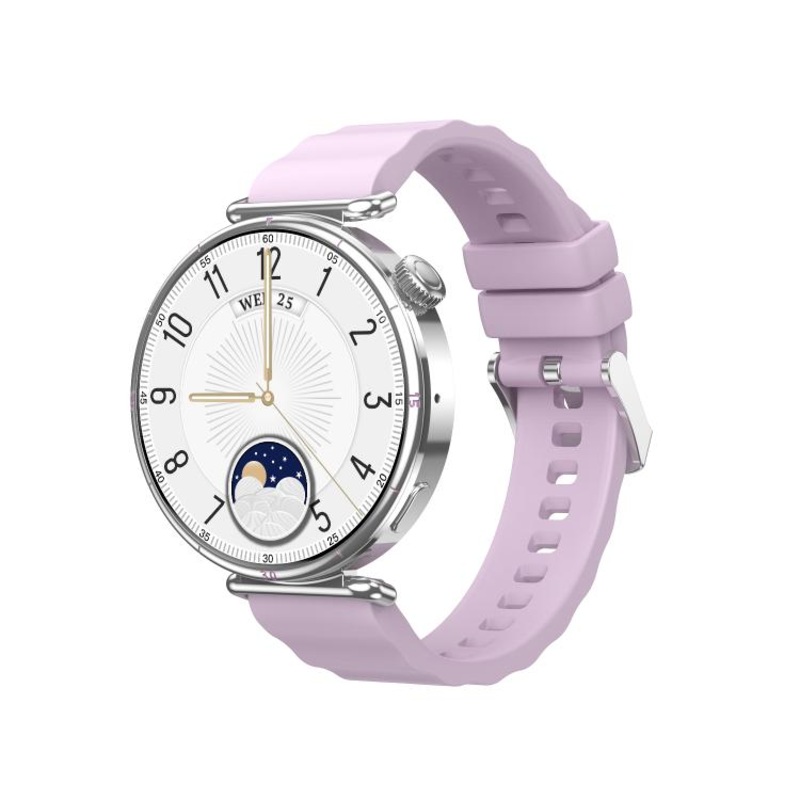 CY37 1.27 inch HD Screen Sports Smart Watch Supports Bluetooth Call / Heart Rate / Pressure / Sleep Monitoring, Purple