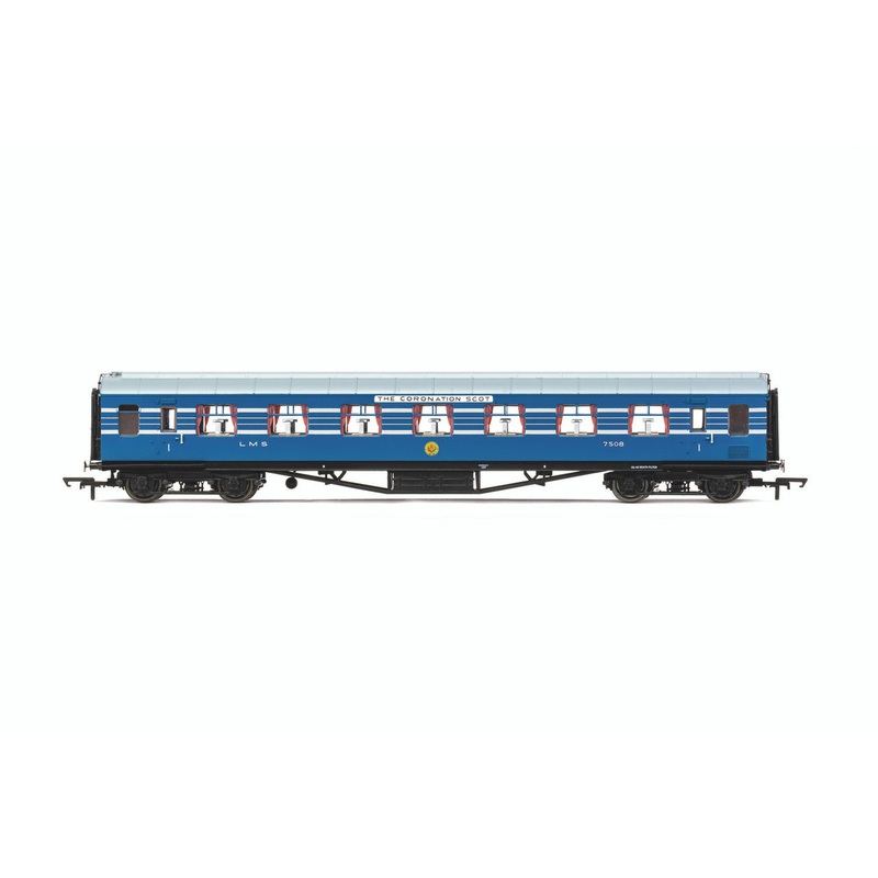 Hornby LMS Stanier D1902 Coronation Scot 65 RFO 7508- Era 3 R40055