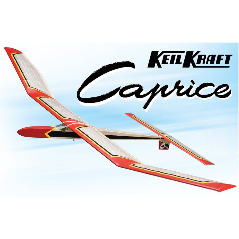 Keil Kraft Caprice Kit - 51 Inch Free-Flight Towline Glider