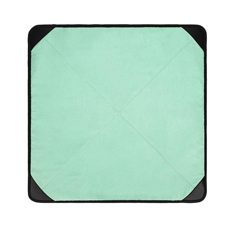 Multipurpose Camera Wrap Cloth Self-Adhesive Storage Bag For Lenses, Gimbals & Tablet Devices, Size: L Cyan