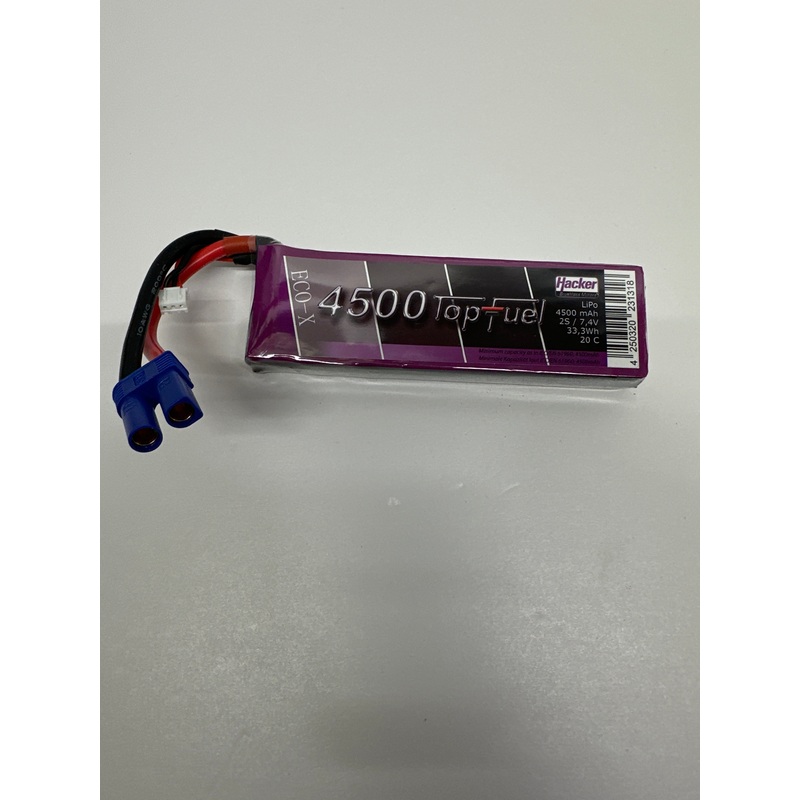 Top Fuel Eco-X 4500mAh LiPo 7.4v 2 Cell 20C