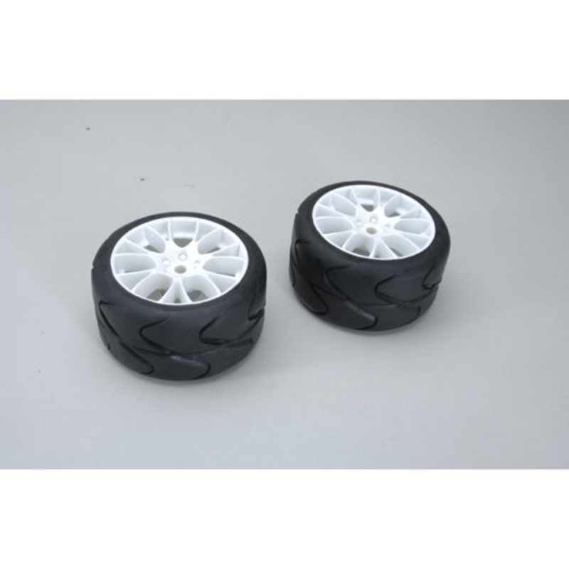 FG Modellsport Car Spares Rear Tyres S3-C/MEDIUM glued (Pk2) 08423/2