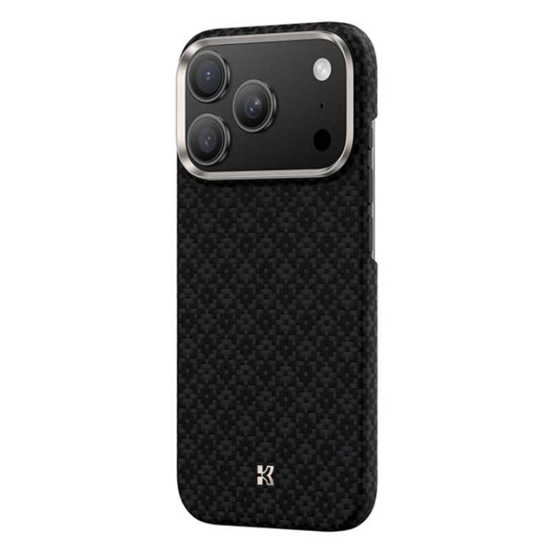 For iPhone 17 Pro Benks Color Shield C1 Classic Kevlar Woven Diamond MagSafe Phone Case(Black)