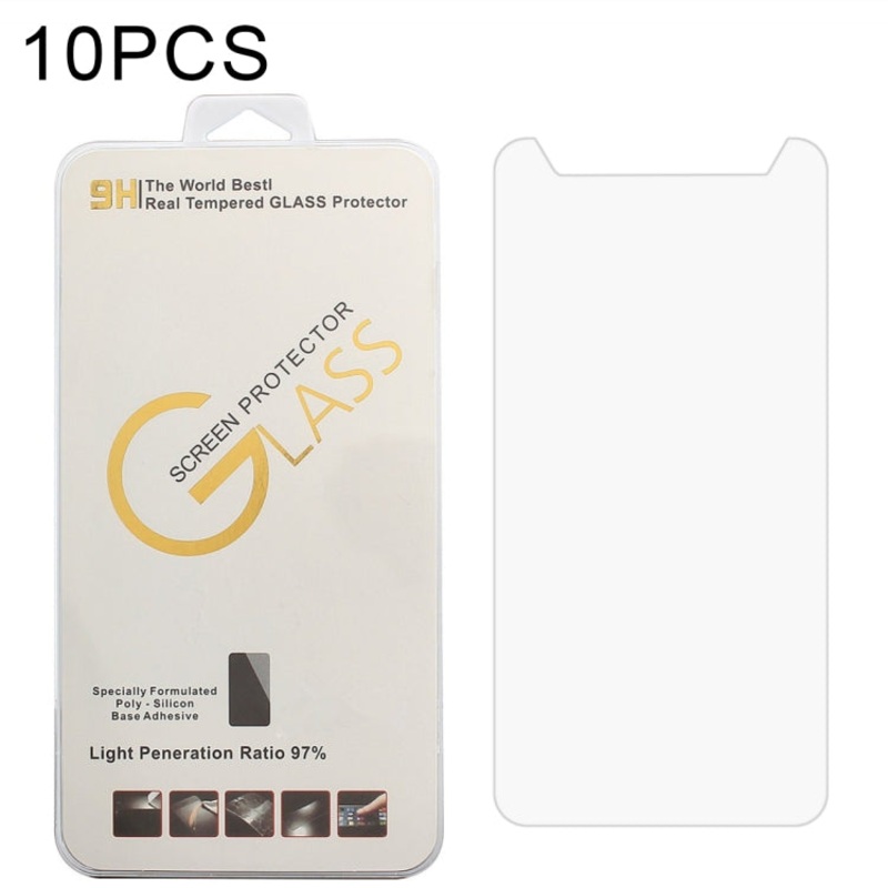 For Kingzone N5 10 PCS 0.26mm 9H 2.5D Tempered Glass Film