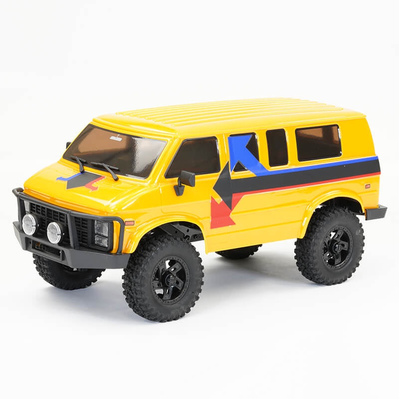 FTX OUTBACK MINI XP 1:18 EVO VAN TRAIL RTR MUSTARD YELLOW - Ex Display