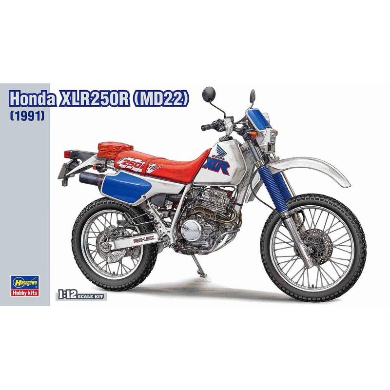 Hasegawa 1/12 1991 Honda XLR250R Kit HBK18