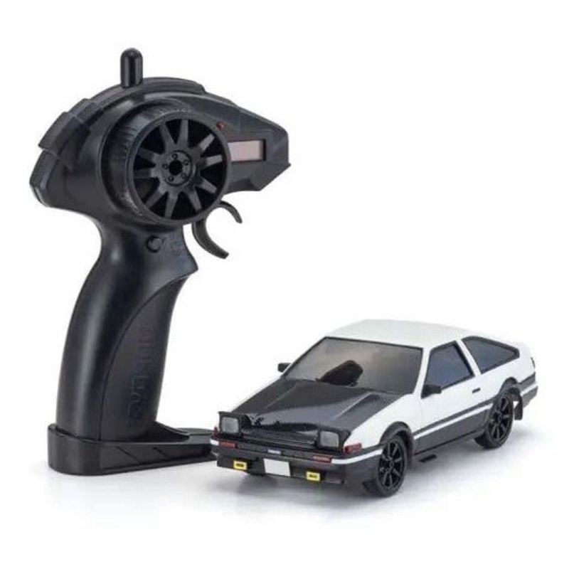 Kyosho First Mini-Z 1:28 Initial-D Sprinter Trueno AE86 WH/BK Carbon - Ready to Go
