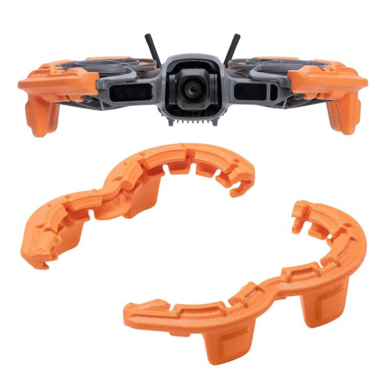 For DJI Neo 2 STARTRC Light Anti-Sink Floating Propeller Guard Bumper (Orange)