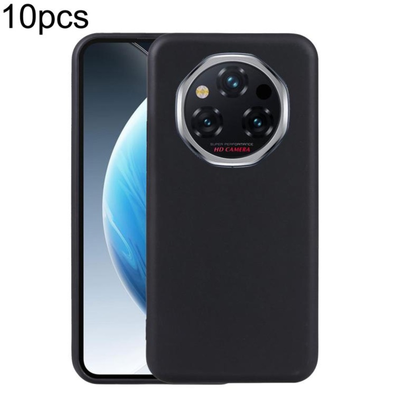 For Oukitel WP210 5G 10pcs TPU Phone Case(Black)