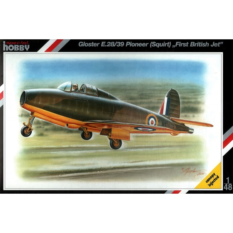 Special Hobby 1/48 Gloster E.28/39 Pioneer (Squirt) First British Jet Kit SH48017
