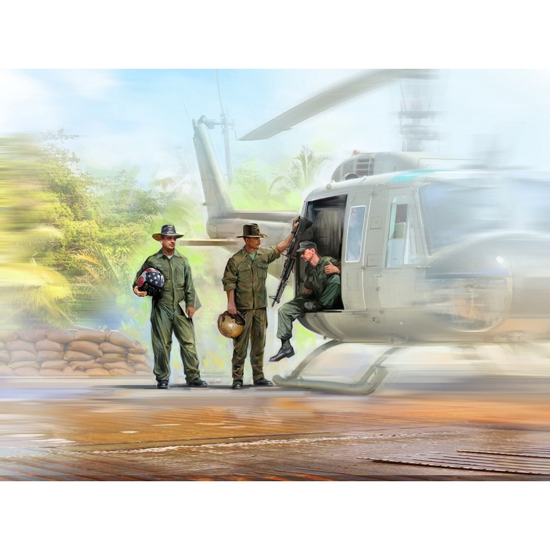 U.S. Helicopter Pilots (Vietnam War) 3 Figures
