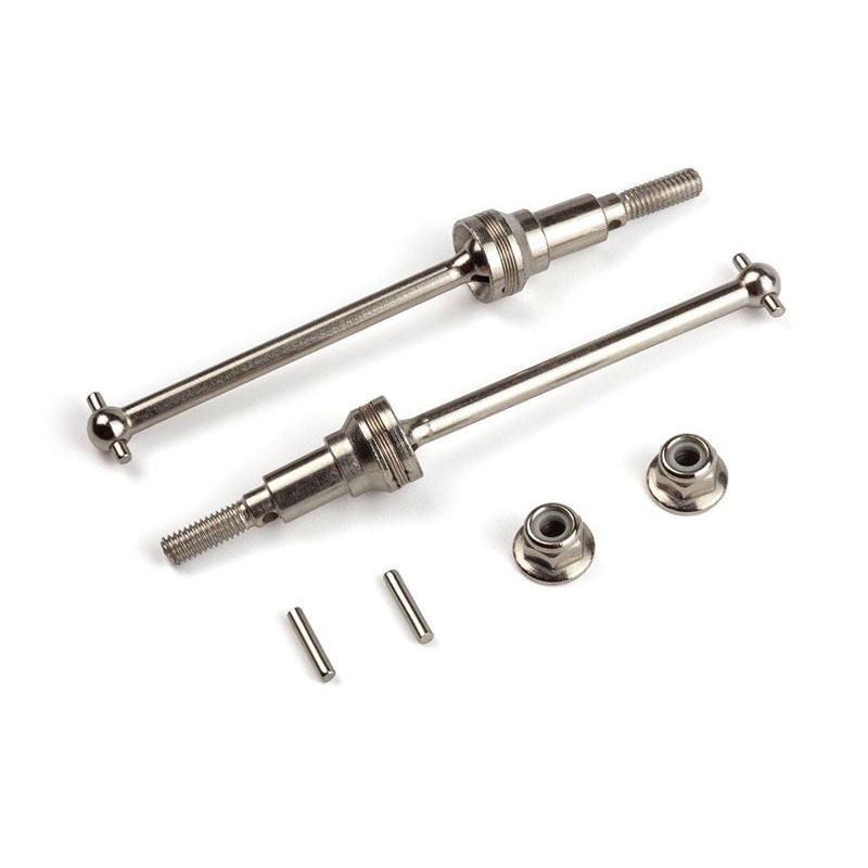 Blackzon Front cvd Drive Shafts (Steel/2pcs)