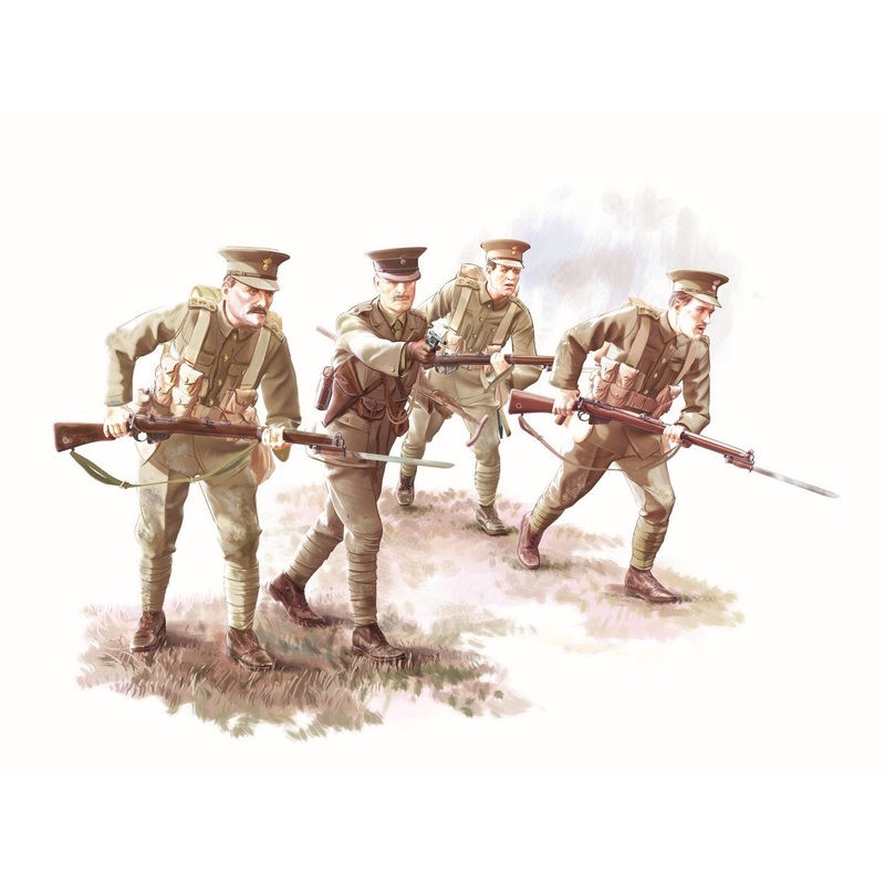 British Infantry (1914) 4 Figures