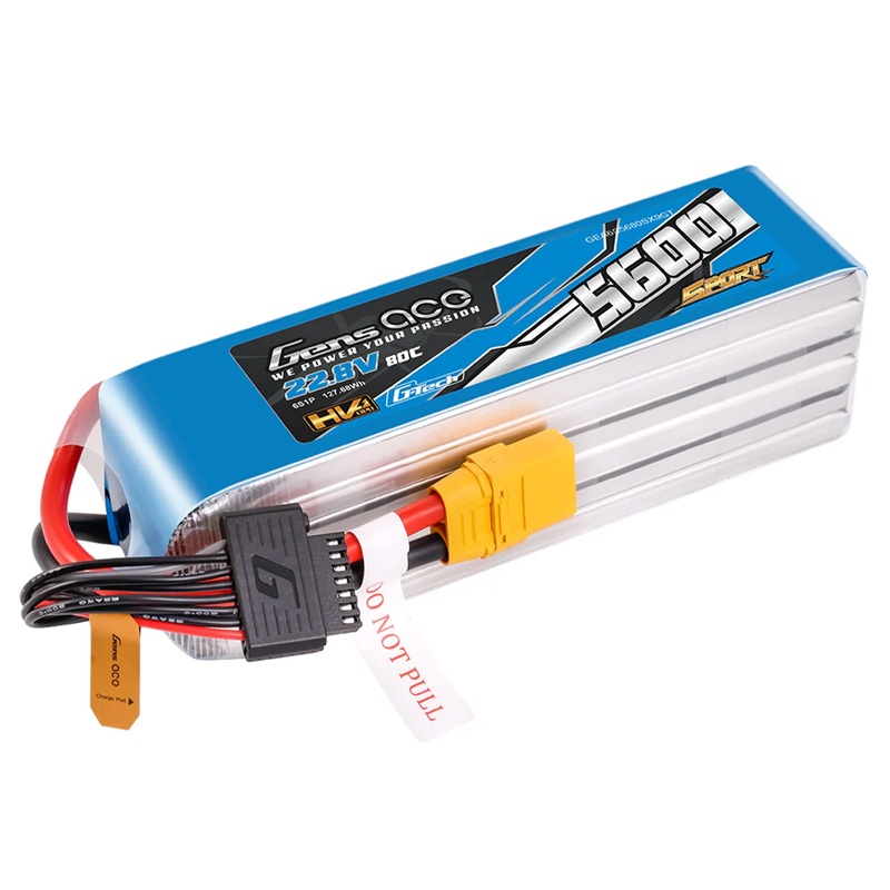 Li-Po G-Tech SPORT HV 6S 22.2V 5600mAh 80C with XT90