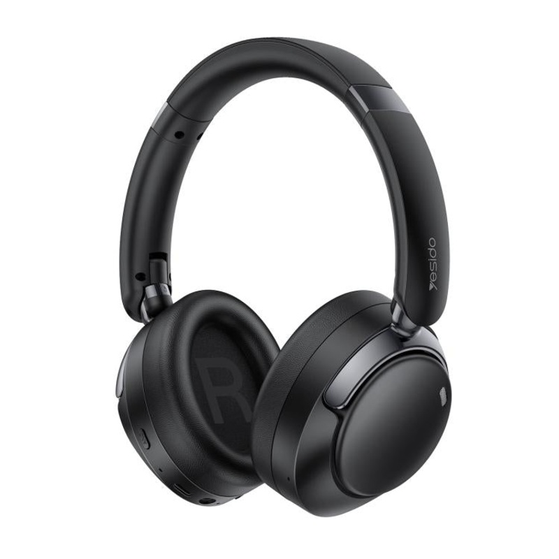 Yesido EP11 Dual-Mode Noise Reduction Over-Ear Bluetooth Headphones(Black)