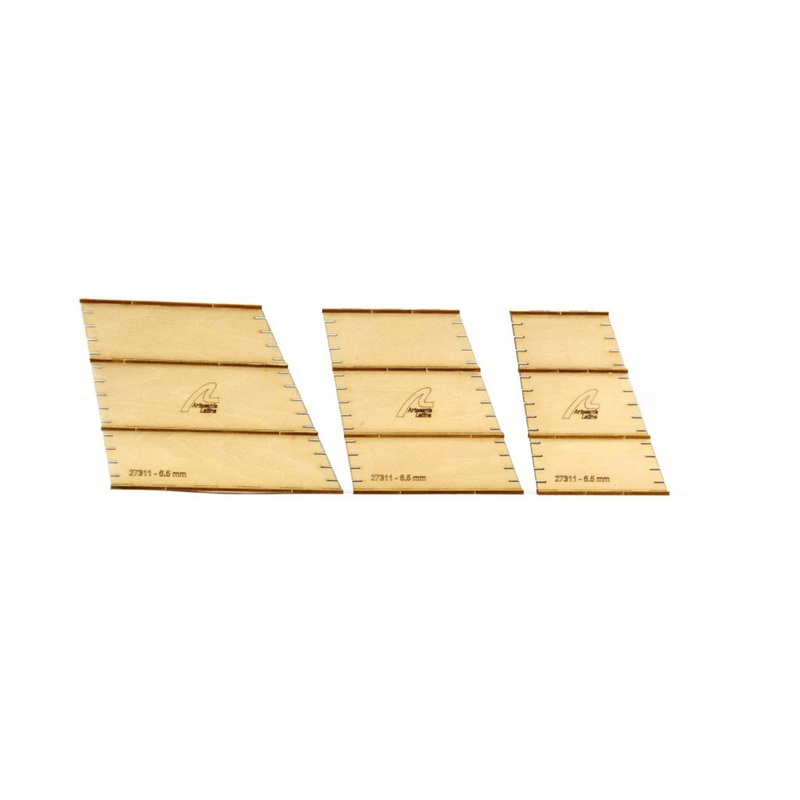 ARTESANIA Micro Easy Ratlines Templates 6.5 mm