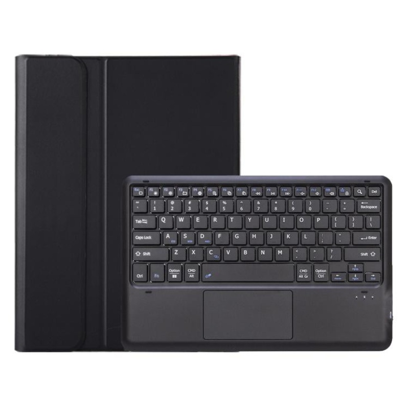 For Honor Pad 10 AH29-A TPU Ultra-thin Detachable Bluetooth Keyboard Tablet Leather Case with Touchpad(Black)