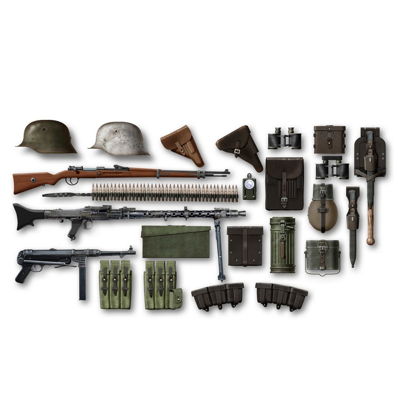 WWII German Infantry Weapons & Equipment