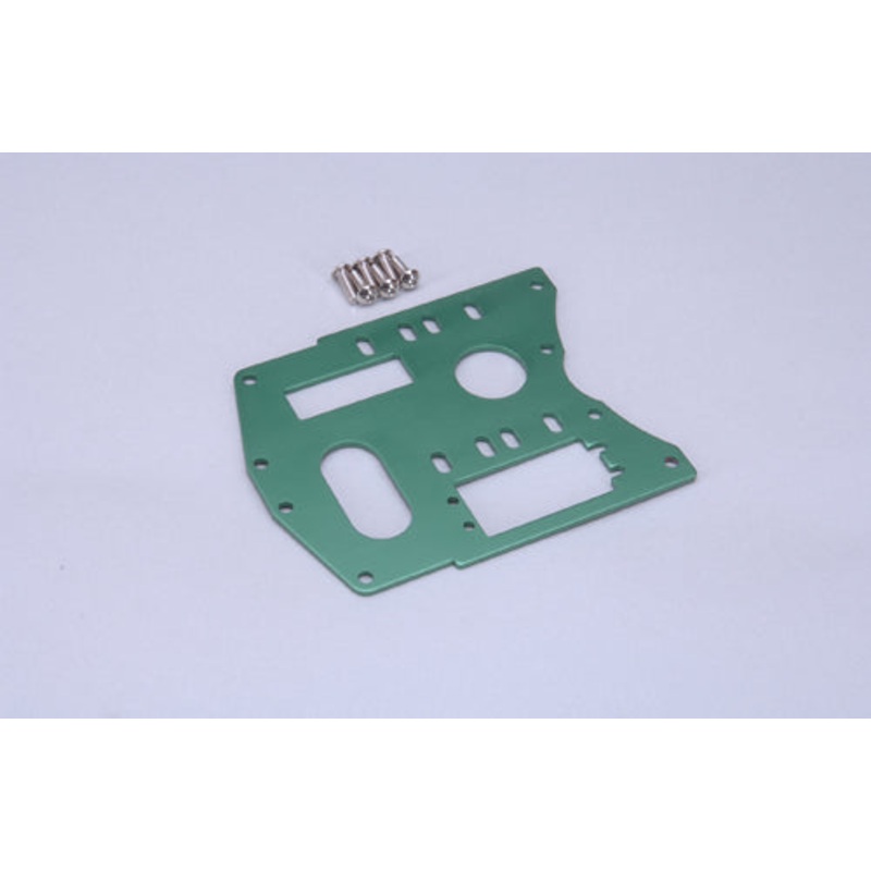 Cen Car Spares Alu Engine Plate (Green)Gen/GST/GSR Z-CENGS041G (Box 92)