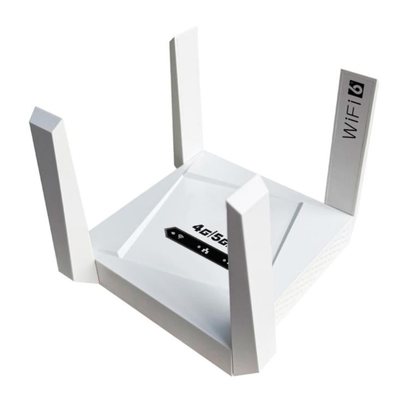 CPF919-E 4 Antennas SIM Card Slot Single LAN Port Router Eurasian Version 4G WiFi Router, Plug:EU Plug