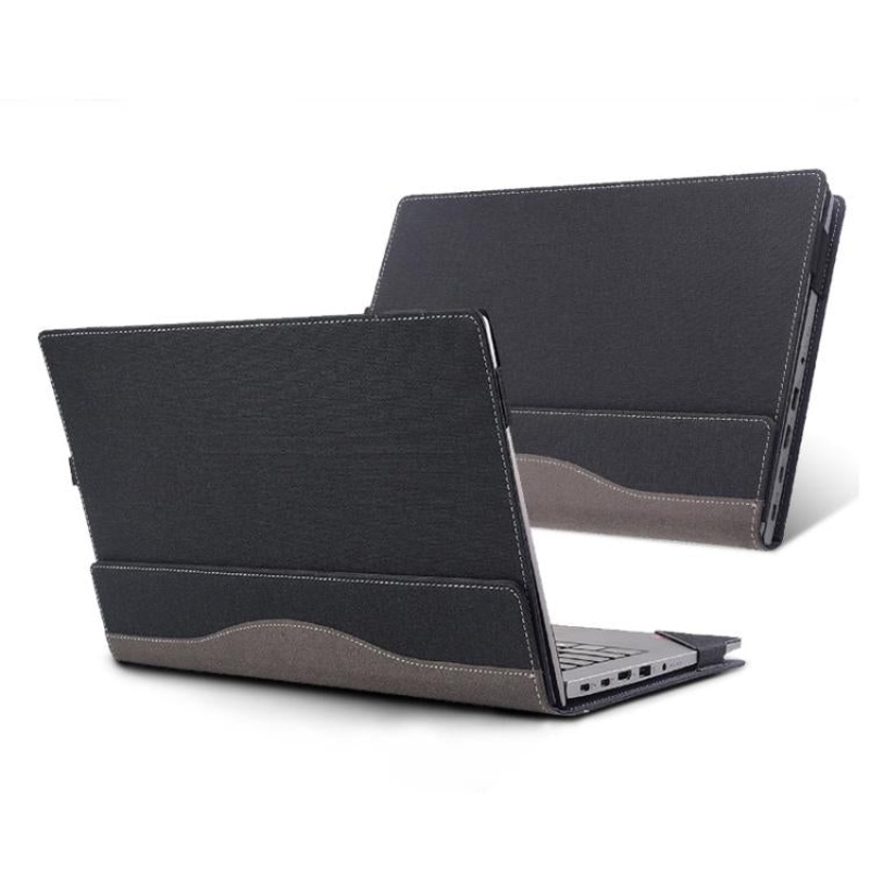 For Lenovo IdeaPad Slim 3 16IRU8 / 16ABR8 Laptop Leather Shockproof Protective Case(Black)