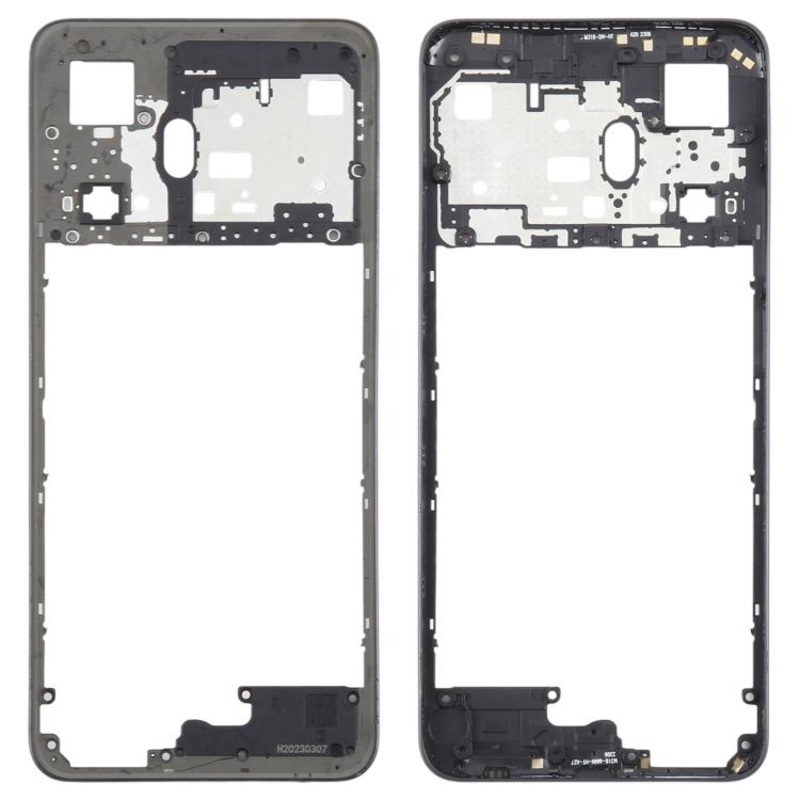 For Realme C55 4G RMX3710 Middle Frame Bezel Plate (Black)