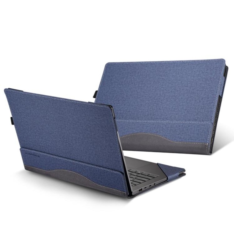 For HP EliteBook 860 / 865 G11 16 inch Leather Laptop Shockproof Protective Case(Dark Blue)