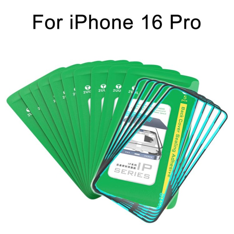 For iPhone 16 Pro 2UUL IP Series Back Cover Sealing Adhesive (50pcs/Box)