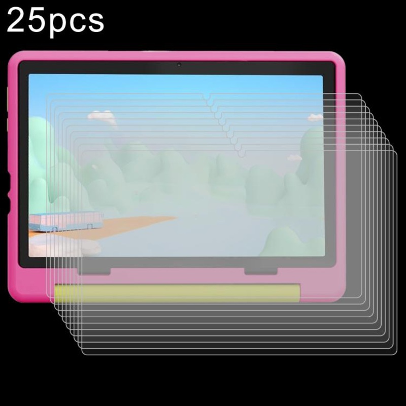 For Gleeso KT1028 10.1 25pcs 9H 0.3mm Explosion-proof Tempered Glass Film