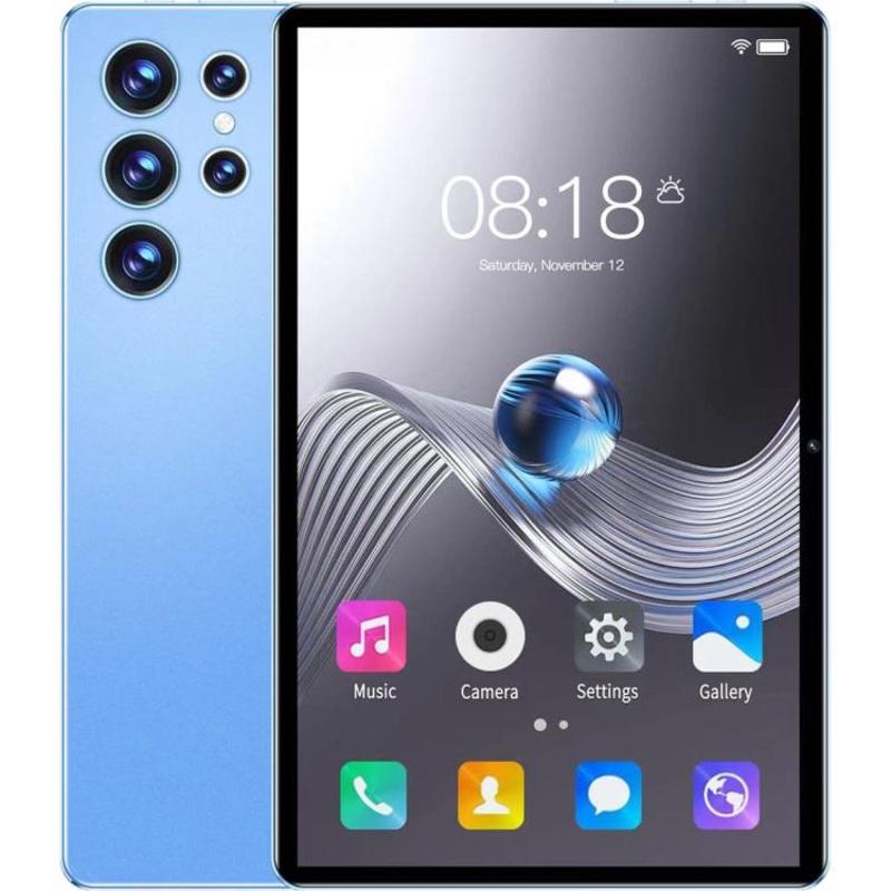 BDF H39 10.1 inch 4G LTE Tablet PC, 6GB+128GB, Android 10 MTK6750 Octa Core, Support Dual SIM, US Plug (Blue)