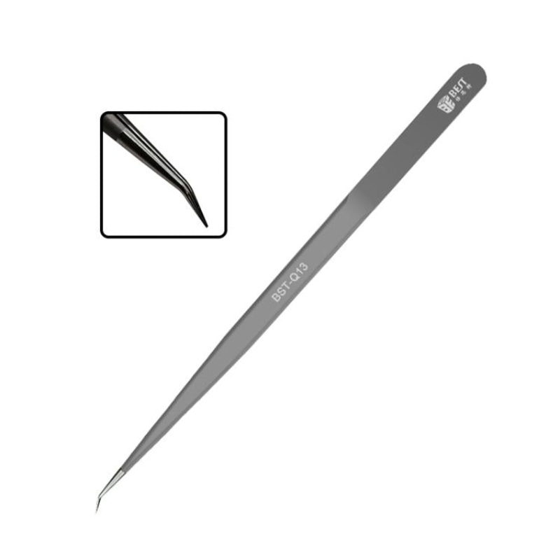 BEST Non-magnetic High Hardness Stainless Steel Tweezers, Model:BST-Q13