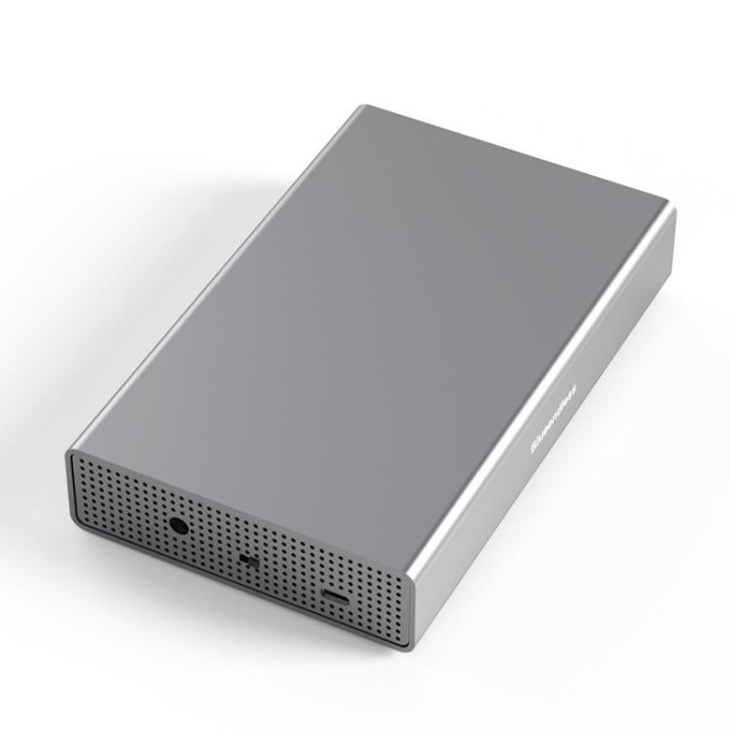 Blueendless U35K 3.5/2.5 inch Hard Drive Enclosure All-Metal USB 3.0 / Type-C High-Speed SATA Portable Hard Drive Enclosure AU Plug
