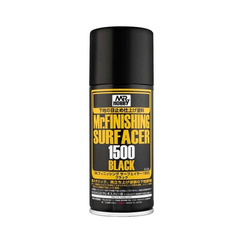 Mr Hobby Mr Finishing Surfacer 1500 - Black B-526
