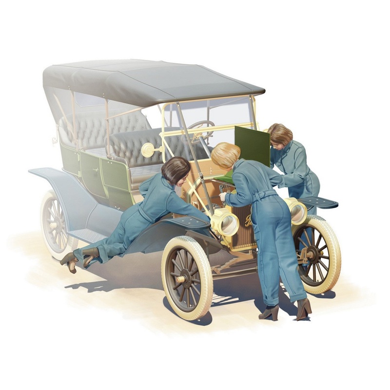 American Mechanics (1910s) 3 Figures