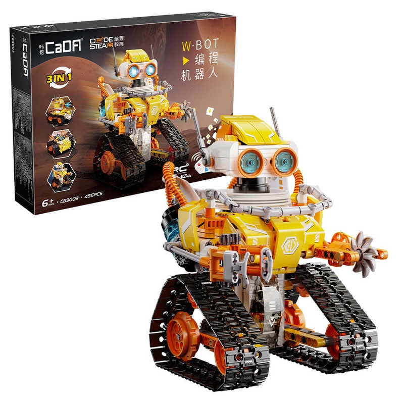 CADA WBOT Code Robot 3-In-1 - 455 pcs