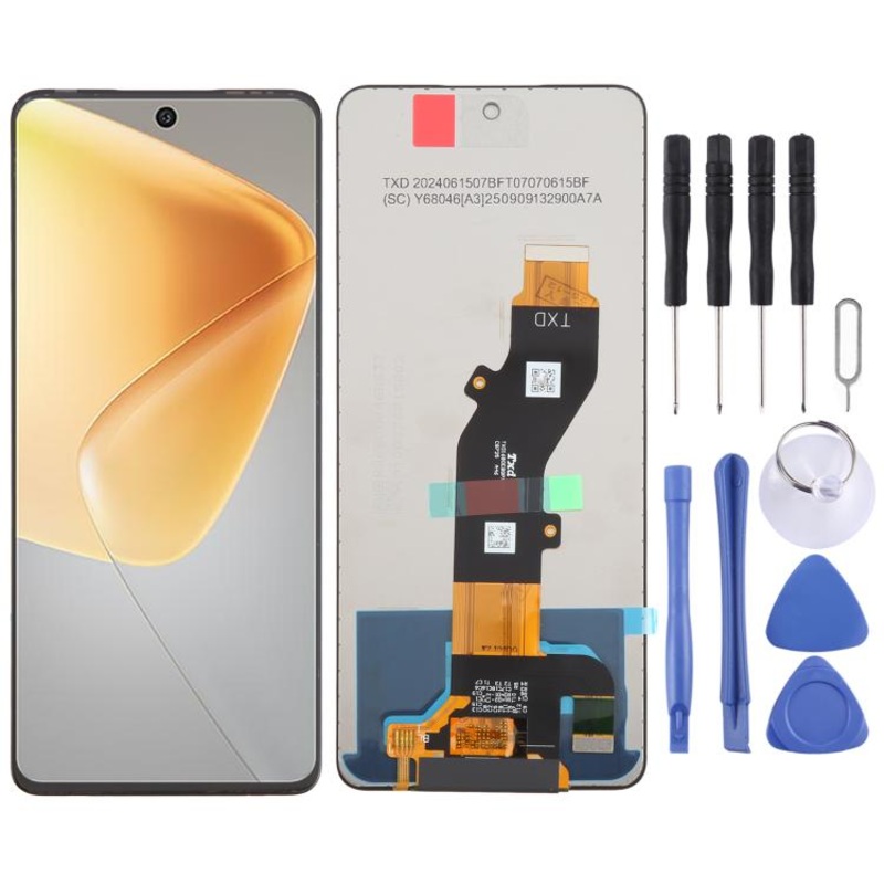 For Infinix Hot 50 4G X6882 OEM LCD Screen with Digitizer Full Assembly