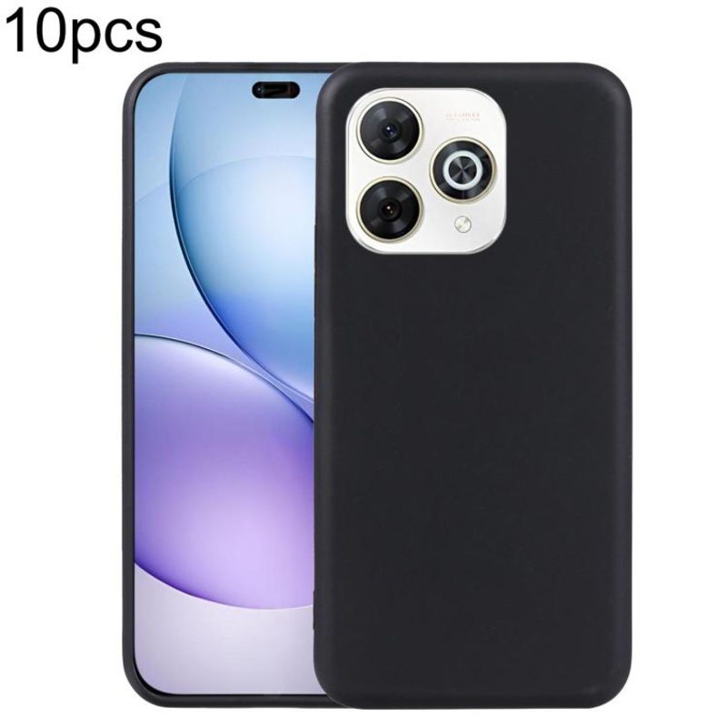 For Wiko Hi Enjoy 80 Pro 10pcs TPU Phone Case(Black)